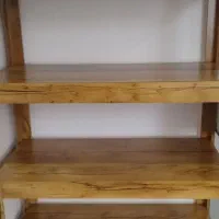 قفسه چهارطبقه|کتابخانه، شلف، قفسههای دیواری|رشت, کوی امام رضا|دیوار