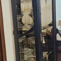 ویترین چوبی شیک|بوفه، ویترین، کنسول|پردیس, فاز ۱|دیوار