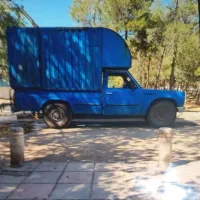 فروش فوری یک دستگاه خودرو نیسان آبی بی رنگ