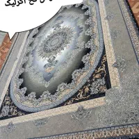 فرش  جدید رسید رنگ دودی طلا کوب|فرش|زاهدان, |دیوار