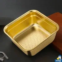 تفاله گیر مربع|آب‌چکان و نظم‌دهنده ظروف|قم, نیروگاه|دیوار