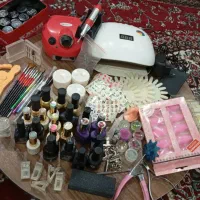 پک کامل ناخن کاری .