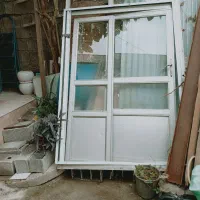 یک درب آلمینیومی صنایع سنگین عرض ۱۵۰ارتفاع۲۳۰|مصالح و تجهیزات ساختمان|رشت, آب و برق|دیوار