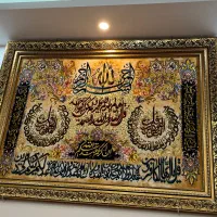 تابلو فرش دستبافت ابریشم