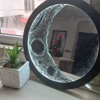 تابلو ماه دکوراتیو برجسته
