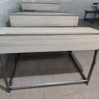 فروش نمیکت چوبی پایه فلزی
