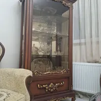 بوفه چوب راش پشت آیینه دار|بوفه، ویترین، کنسول|تهران, ائمه اطهار|دیوار