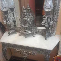 آینه شمعدان برنزی