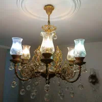 لوستر برنچی|لوستر و چراغ آویز|فردیس, داوری|دیوار