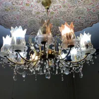 لوستر|لوستر و چراغ آویز|اصفهان, بهارستان|دیوار