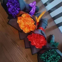 گل رز|گل مصنوعی|دامغان, |دیوار