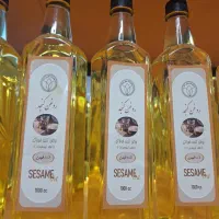 روغن کنجد پرس سرد  خالص و تضمینی