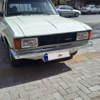 پیکان وانت دوگانه ۱۳۹۳ بی رنگ شاسی پلمپ  پیکان بار