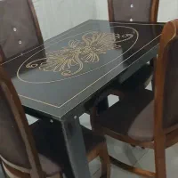 میز غذاخوری چهار نفره|میز و صندلی غذاخوری|بهارستان, |دیوار