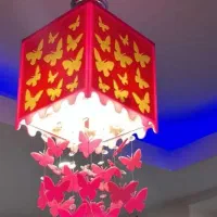 لوستر فانتزی پروانه ایی