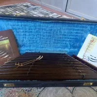 فروش سنتور با کتاب و دفتر تمرین و دو مضراب و جعبه