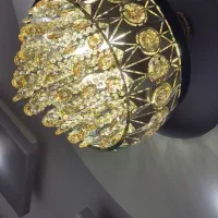 دو عدد لوستر|لوستر و چراغ آویز|سلماس, |دیوار