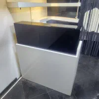 میز فروشگاهی به همراه شلف