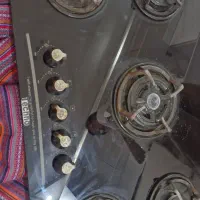 گاز صفحه ای شیشه ای پنج شعله