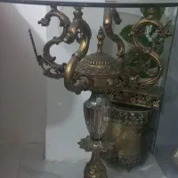 میز تلفن برنز