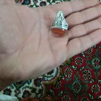 انگشترنقره سنگ عقیق اصل