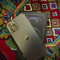 ایفون ۱۲ پرومکس ۲۵۶ گیگ دوسیم پک اصلی zaa