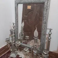 ایینه و شمعدانی سالم بفروش میرسد