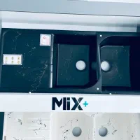 سینک گرانیتی استیل پیانویی