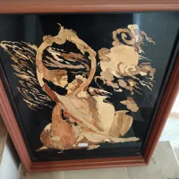 تابلو چوبی رنگ تمام پولیستر