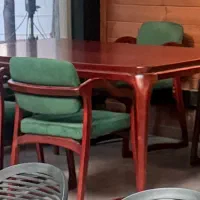 میز وصندلی کافه ،یک عدد میکسر خمیر