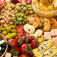 فینکرفود.دیزاین میز و چیدمان میز استارتر.سینی مزه|خدمات پذیرایی، مراسم|شیراز, چوگیاه‎|دیوار