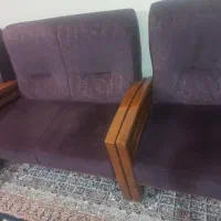 مبل راحتی کارکرد هفت نفره همراه با عسلی