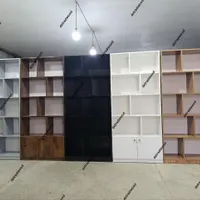 کتابخانه کمد دار عرض 80