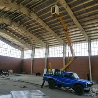 اجاره بالابر لجور نیسانی. جرثقیل سبد دار