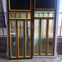 درب ورودی آلومینیوم|مصالح و تجهیزات ساختمان|مرزن‌آباد, |دیوار