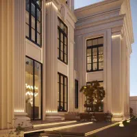 ویلا کلاسیک لاکچری ژورنالی