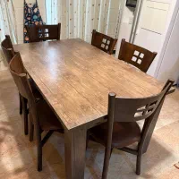 میز نهار خوری ۶ نفره