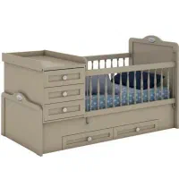 تختخواب کودک نوجوان یاسمین مدل بونو