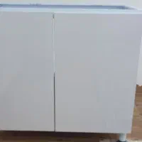 کابینت فلز سفید درب ام دی اف