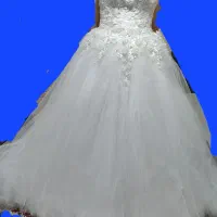 کرایه لباس عروس و تل کریستالی