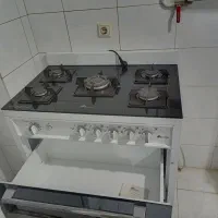 گاز۵شعله سالم و نو