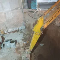 بیل لاستیکی خدمات خاک برداری پیه کنی|خدمات پیشه و مهارت|مسجد سلیمان, |دیوار