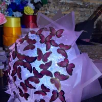دسته گل پروانه بوکت پروانه هدیه خاص