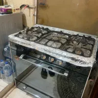 گاز پنج شعله فر دار