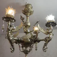 2 عدد لوستر 4 شعله فرشته