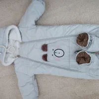 دوعدد کاپشن نوزادی سایز۲