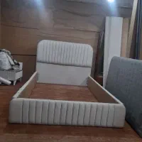 تخت خواب مدل اتوسا پارچه ای