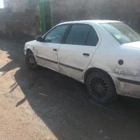 سمند سفید دوگانه کارخانه مدل ۹۶ بدون رنگ