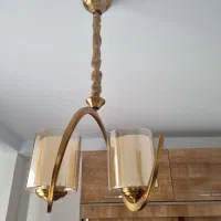 لوستر مدل فنری|لوستر و چراغ آویز|تهران, ارم|دیوار