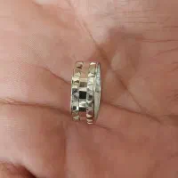 حلقه مردانه پلاتین عیار 800|جواهرات|تهران, لویزان|دیوار